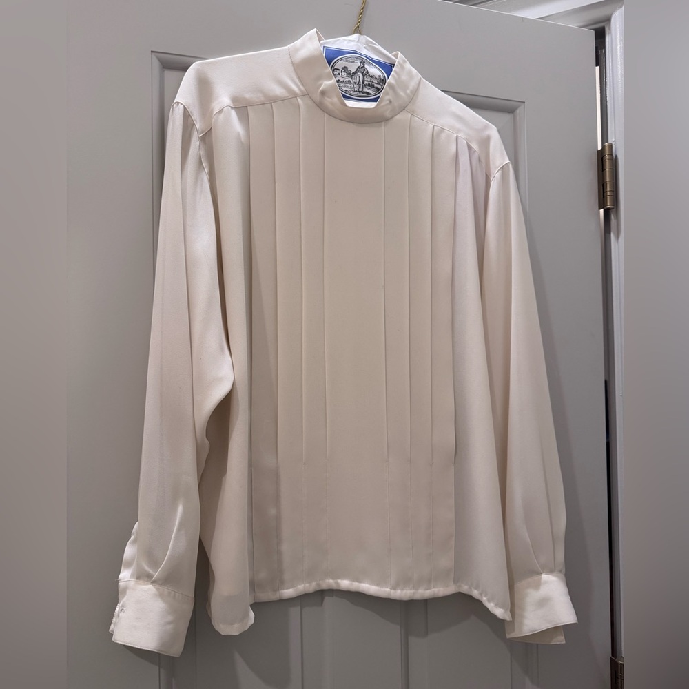 Vintage Cream Blouse